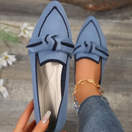 Butterfly Pointed Loafers